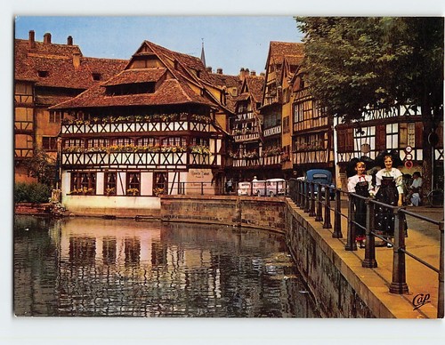 Postcard bain aux plantes - postcard, le